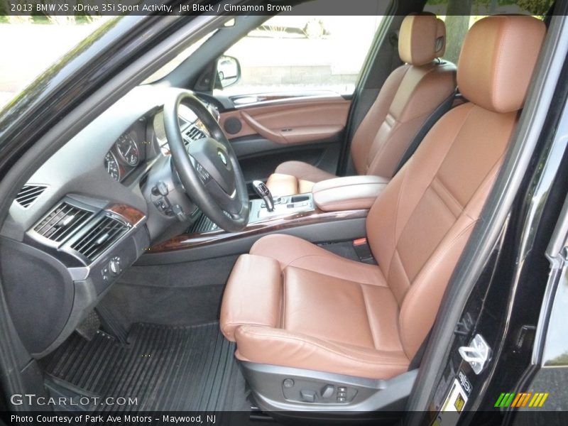 Jet Black / Cinnamon Brown 2013 BMW X5 xDrive 35i Sport Activity
