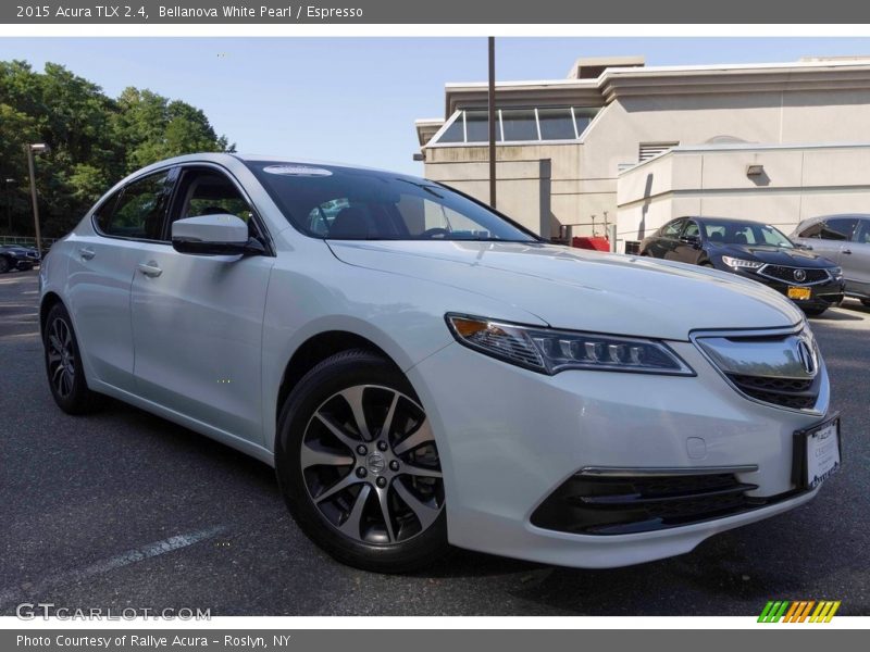 Bellanova White Pearl / Espresso 2015 Acura TLX 2.4