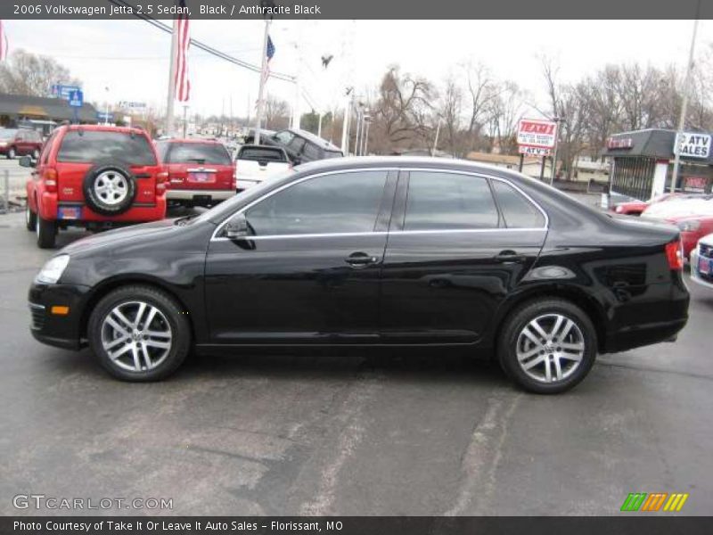 Black / Anthracite Black 2006 Volkswagen Jetta 2.5 Sedan