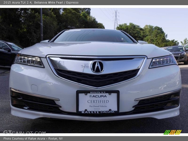 Bellanova White Pearl / Espresso 2015 Acura TLX 2.4