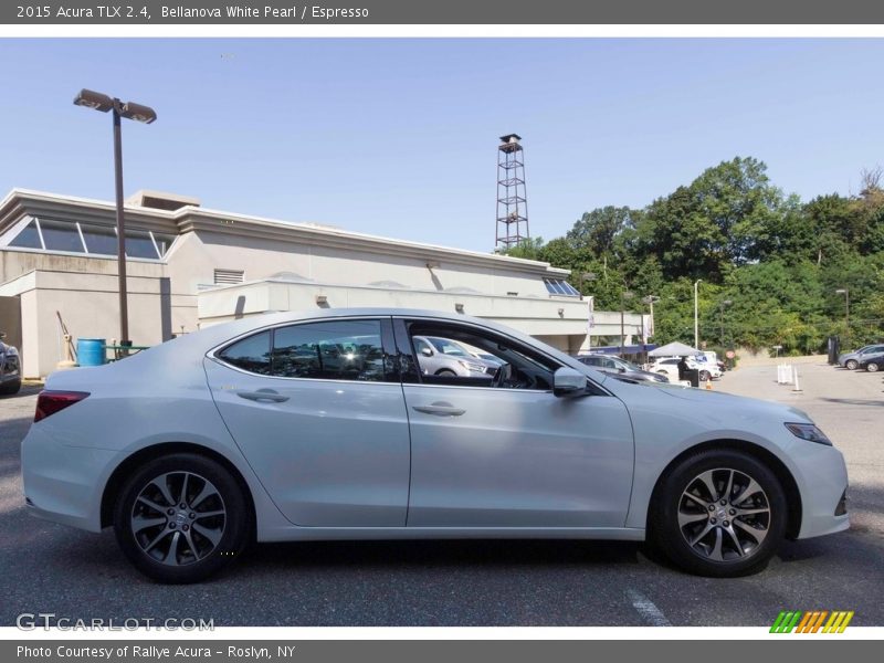 Bellanova White Pearl / Espresso 2015 Acura TLX 2.4