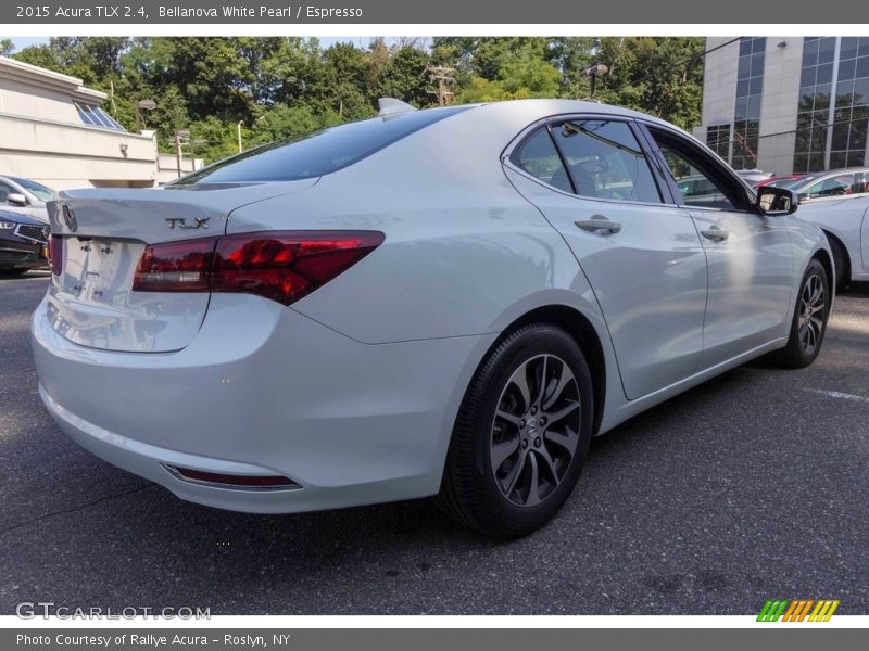 Bellanova White Pearl / Espresso 2015 Acura TLX 2.4
