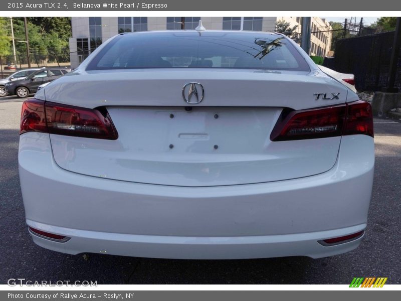 Bellanova White Pearl / Espresso 2015 Acura TLX 2.4