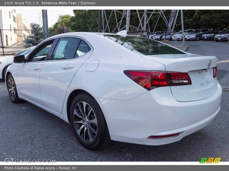 Bellanova White Pearl / Espresso 2015 Acura TLX 2.4