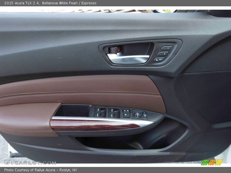 Bellanova White Pearl / Espresso 2015 Acura TLX 2.4