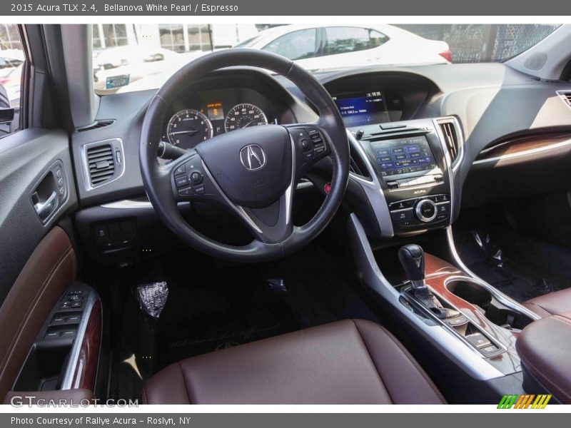 Bellanova White Pearl / Espresso 2015 Acura TLX 2.4