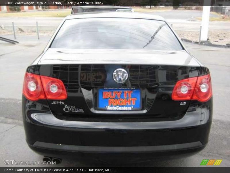 Black / Anthracite Black 2006 Volkswagen Jetta 2.5 Sedan