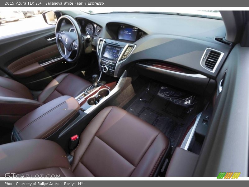 Bellanova White Pearl / Espresso 2015 Acura TLX 2.4