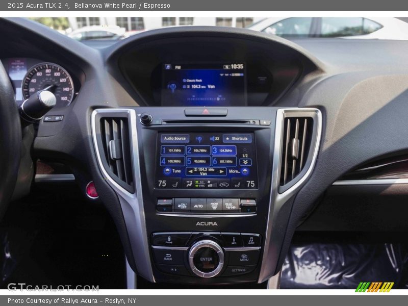 Bellanova White Pearl / Espresso 2015 Acura TLX 2.4