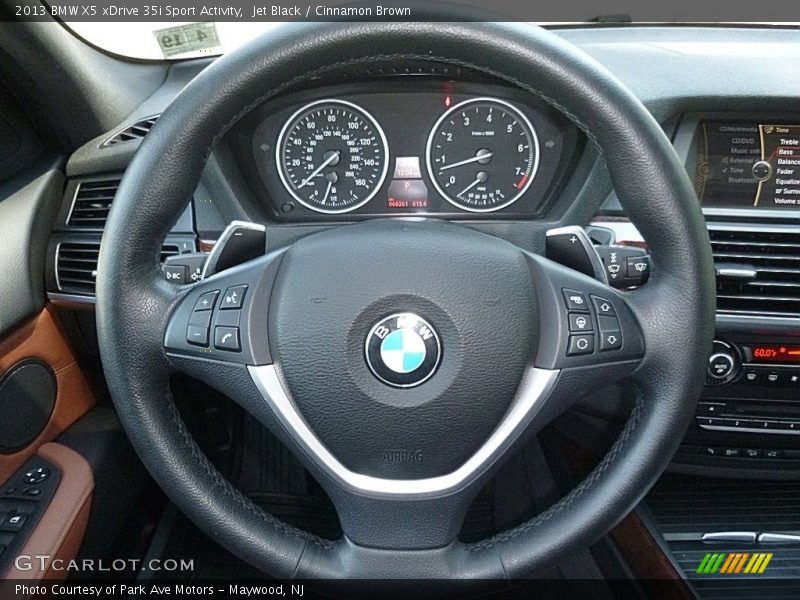 Jet Black / Cinnamon Brown 2013 BMW X5 xDrive 35i Sport Activity