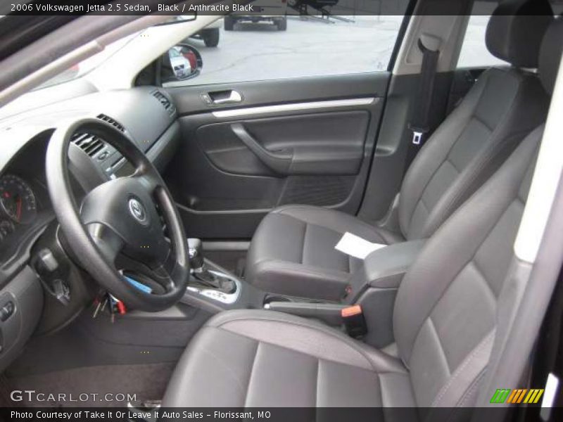 Black / Anthracite Black 2006 Volkswagen Jetta 2.5 Sedan