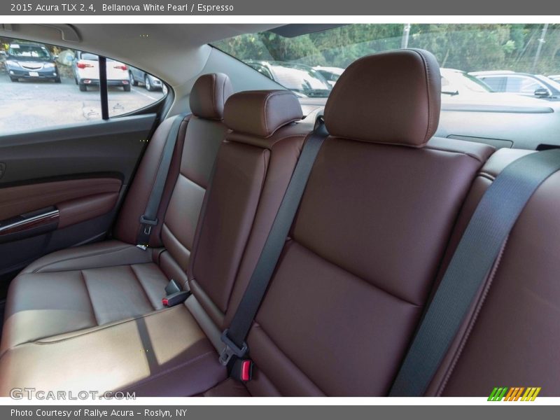 Bellanova White Pearl / Espresso 2015 Acura TLX 2.4