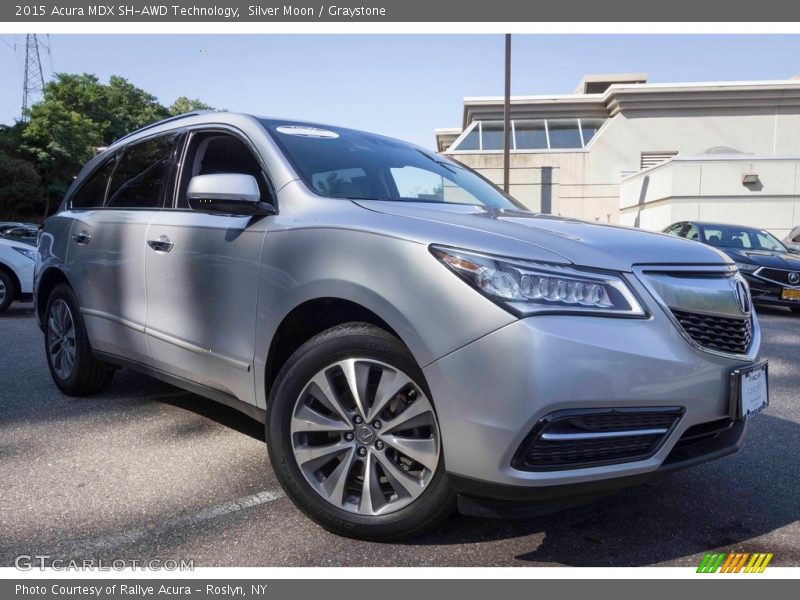 Silver Moon / Graystone 2015 Acura MDX SH-AWD Technology