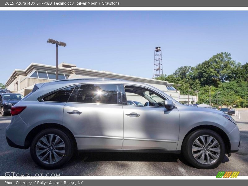 Silver Moon / Graystone 2015 Acura MDX SH-AWD Technology