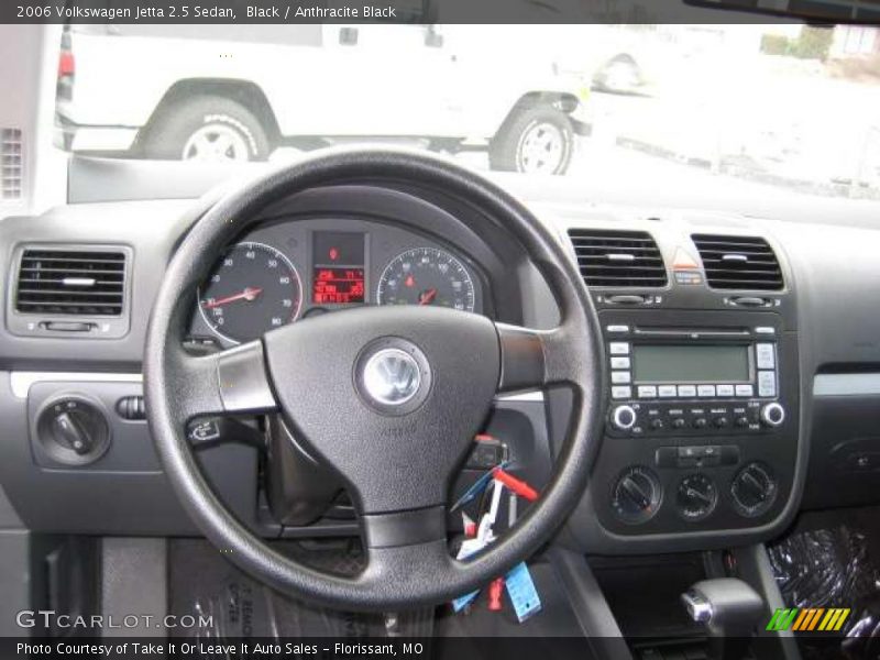 Black / Anthracite Black 2006 Volkswagen Jetta 2.5 Sedan