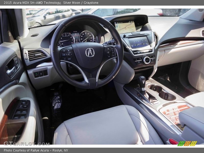 Silver Moon / Graystone 2015 Acura MDX SH-AWD Technology