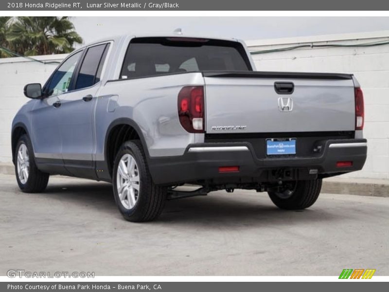 Lunar Silver Metallic / Gray/Black 2018 Honda Ridgeline RT