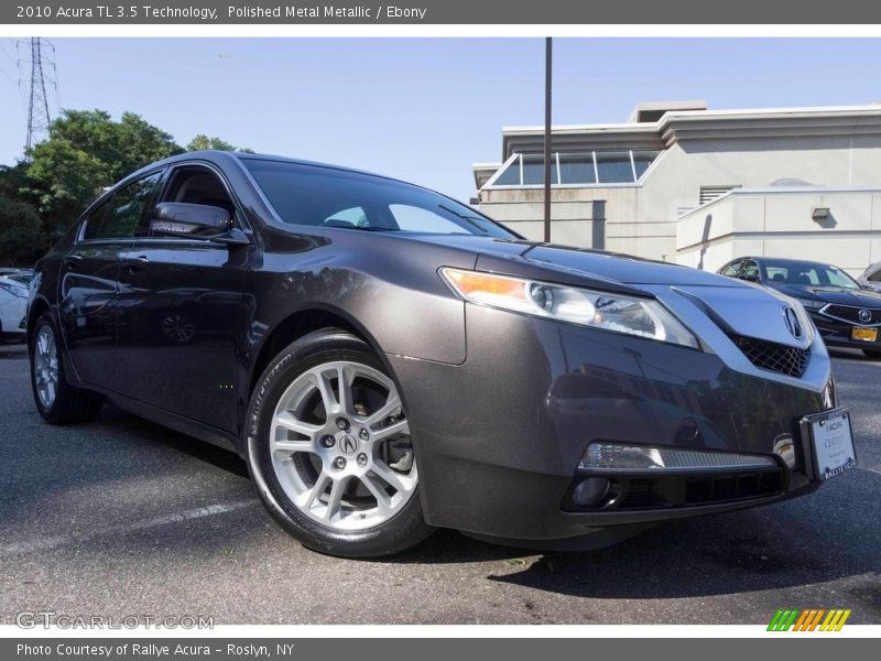 Polished Metal Metallic / Ebony 2010 Acura TL 3.5 Technology