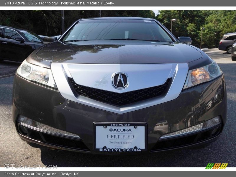 Polished Metal Metallic / Ebony 2010 Acura TL 3.5 Technology