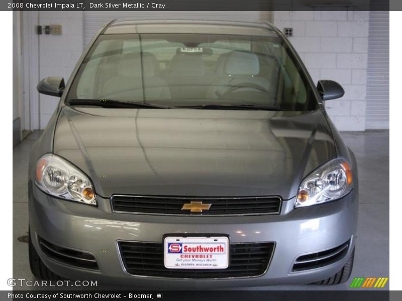 Dark Silver Metallic / Gray 2008 Chevrolet Impala LT