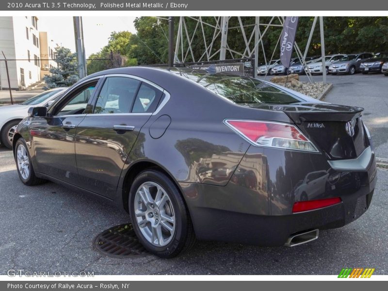 Polished Metal Metallic / Ebony 2010 Acura TL 3.5 Technology