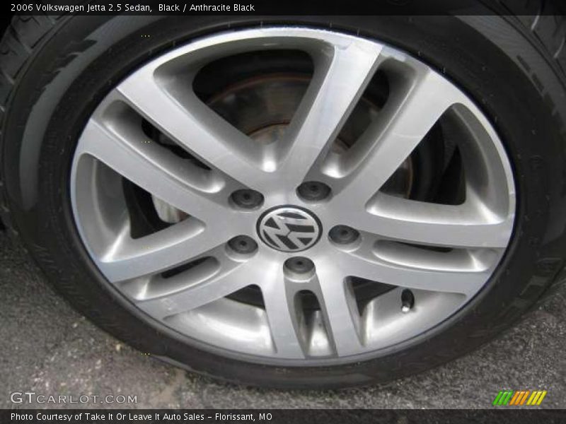 Black / Anthracite Black 2006 Volkswagen Jetta 2.5 Sedan