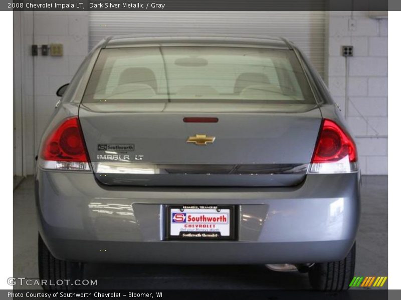 Dark Silver Metallic / Gray 2008 Chevrolet Impala LT
