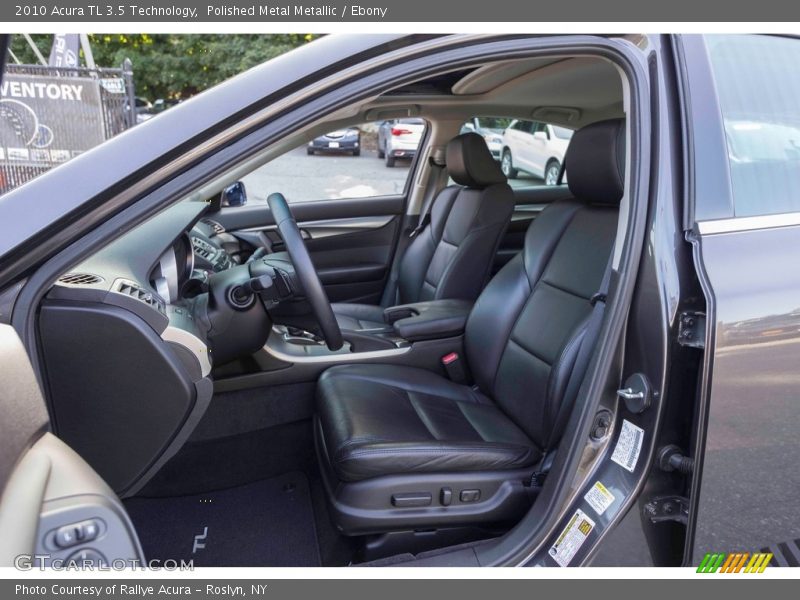 Polished Metal Metallic / Ebony 2010 Acura TL 3.5 Technology