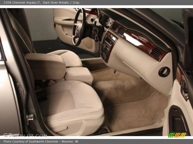 Dark Silver Metallic / Gray 2008 Chevrolet Impala LT