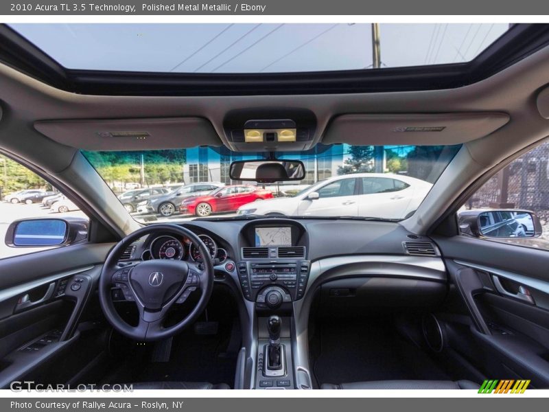 Polished Metal Metallic / Ebony 2010 Acura TL 3.5 Technology