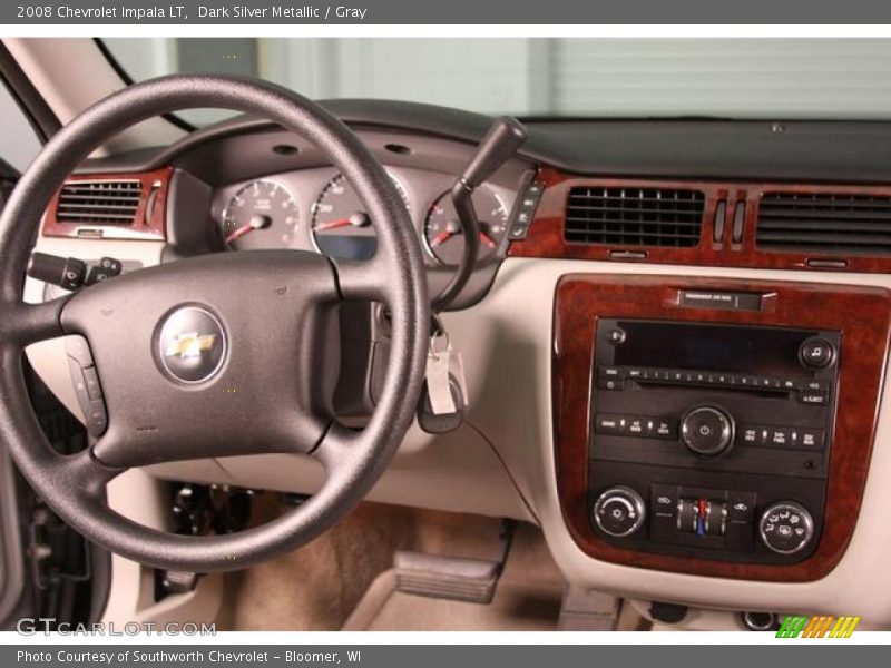 Dark Silver Metallic / Gray 2008 Chevrolet Impala LT