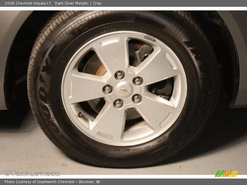 Dark Silver Metallic / Gray 2008 Chevrolet Impala LT