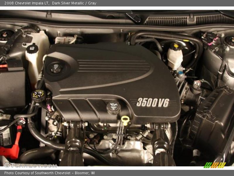 Dark Silver Metallic / Gray 2008 Chevrolet Impala LT