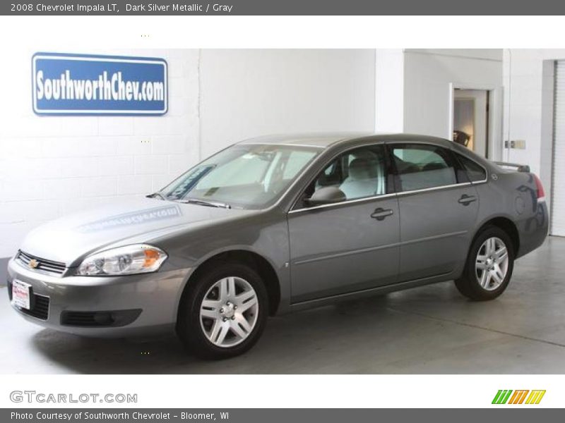 Dark Silver Metallic / Gray 2008 Chevrolet Impala LT