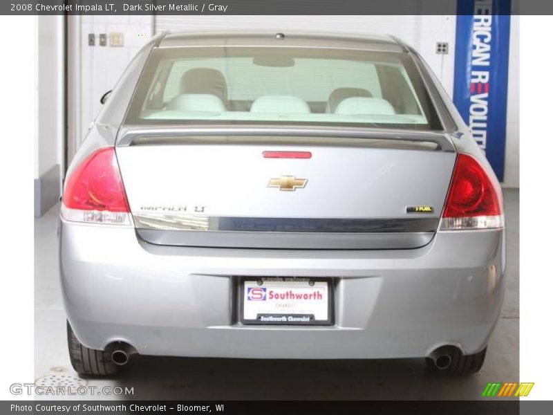 Dark Silver Metallic / Gray 2008 Chevrolet Impala LT