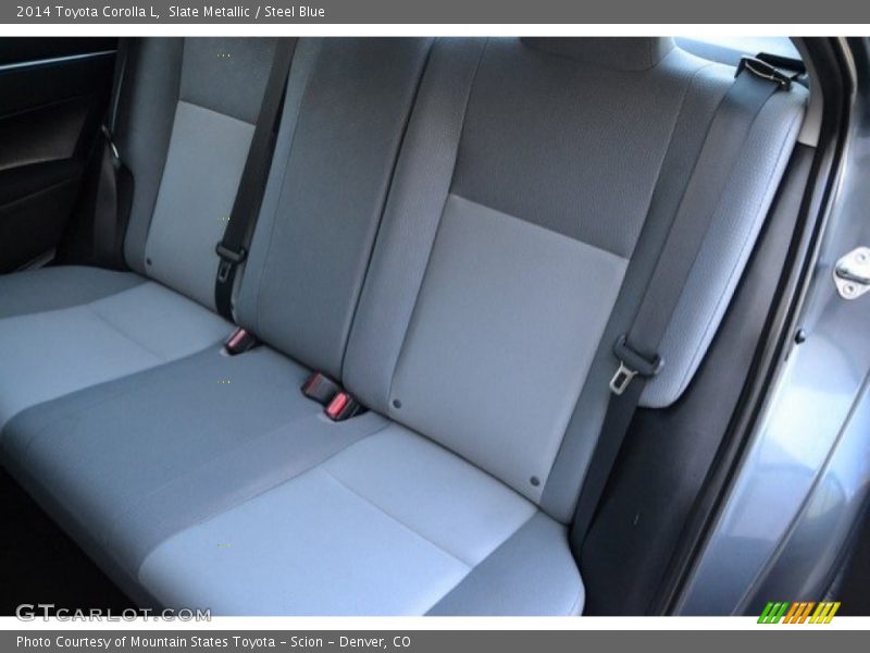 Slate Metallic / Steel Blue 2014 Toyota Corolla L