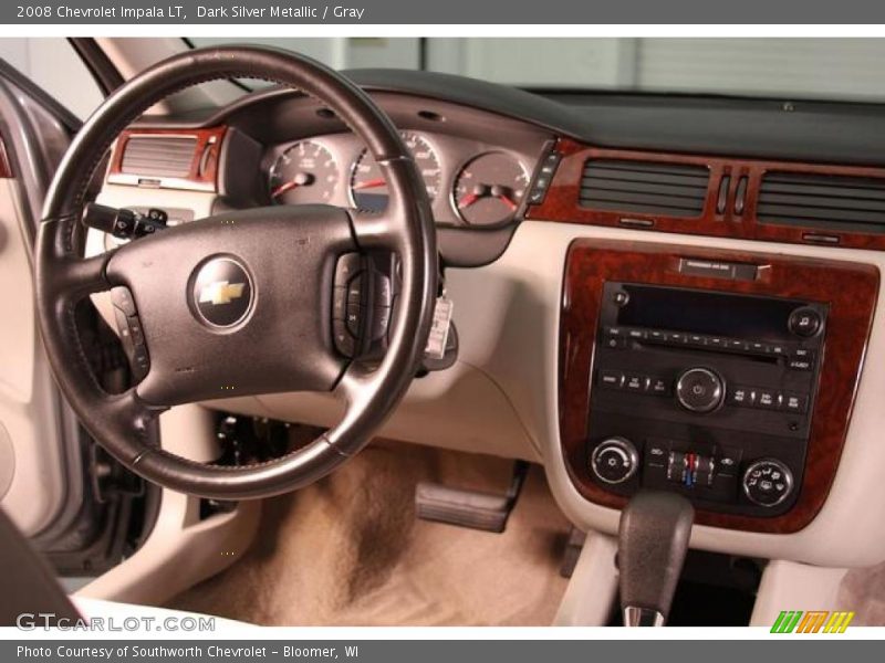 Dark Silver Metallic / Gray 2008 Chevrolet Impala LT