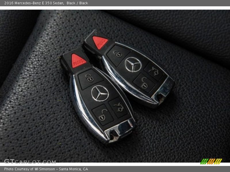 Black / Black 2016 Mercedes-Benz E 350 Sedan