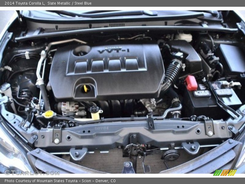 Slate Metallic / Steel Blue 2014 Toyota Corolla L