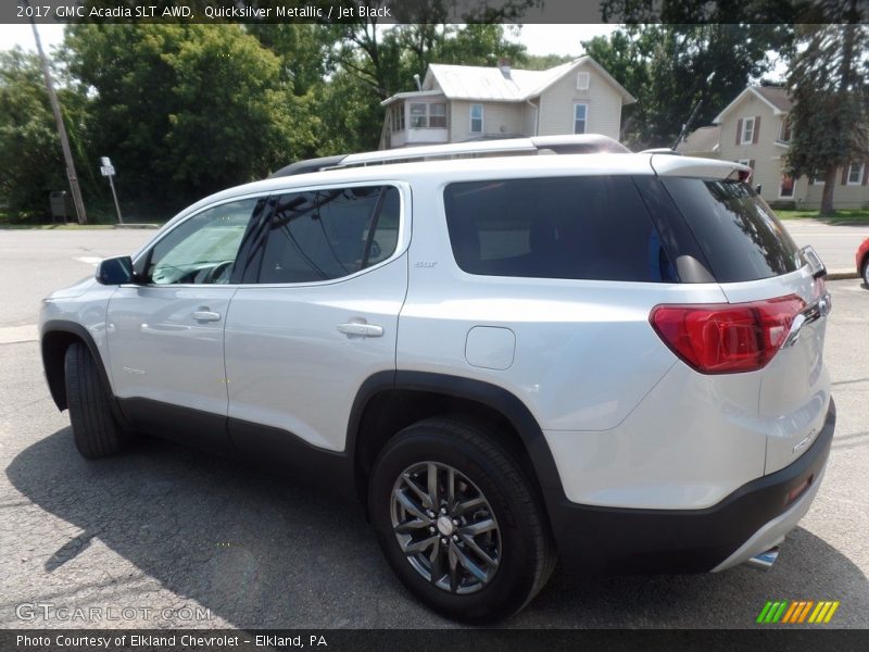 Quicksilver Metallic / Jet Black 2017 GMC Acadia SLT AWD