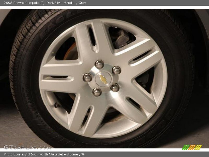 Dark Silver Metallic / Gray 2008 Chevrolet Impala LT