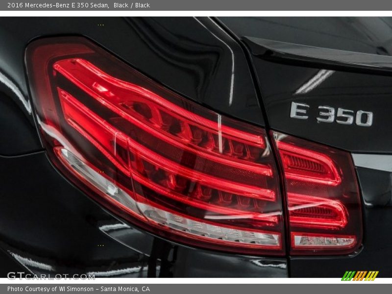 Black / Black 2016 Mercedes-Benz E 350 Sedan