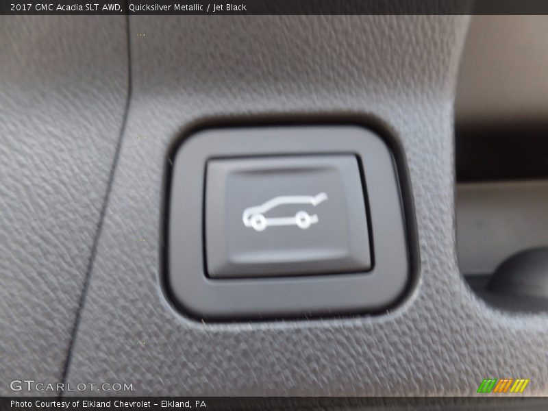 Quicksilver Metallic / Jet Black 2017 GMC Acadia SLT AWD