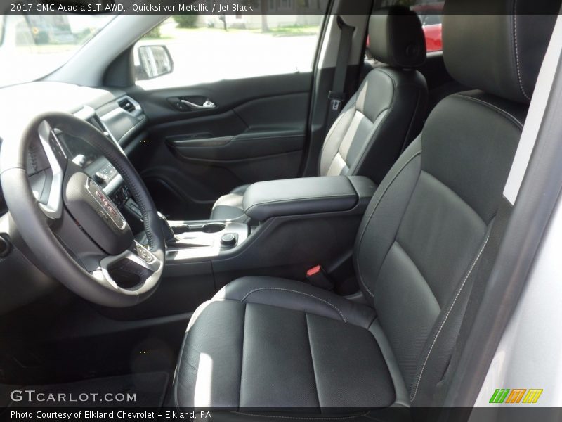 Quicksilver Metallic / Jet Black 2017 GMC Acadia SLT AWD