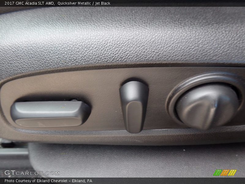 Quicksilver Metallic / Jet Black 2017 GMC Acadia SLT AWD