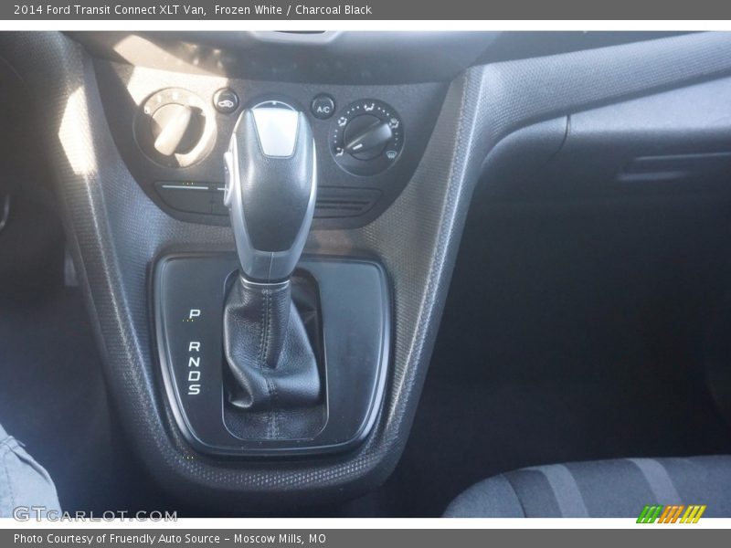 Frozen White / Charcoal Black 2014 Ford Transit Connect XLT Van