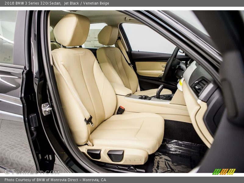 Jet Black / Venetian Beige 2018 BMW 3 Series 320i Sedan