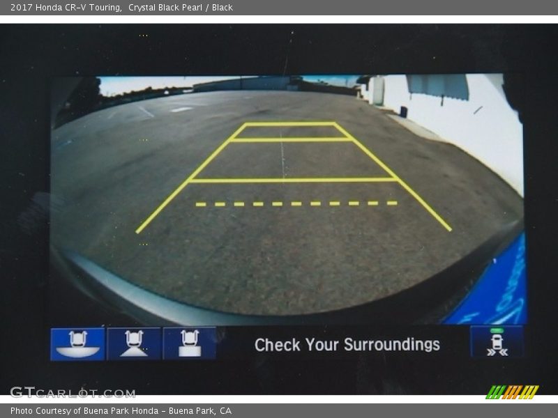 Crystal Black Pearl / Black 2017 Honda CR-V Touring