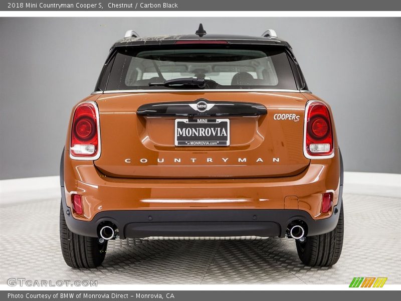 Chestnut / Carbon Black 2018 Mini Countryman Cooper S