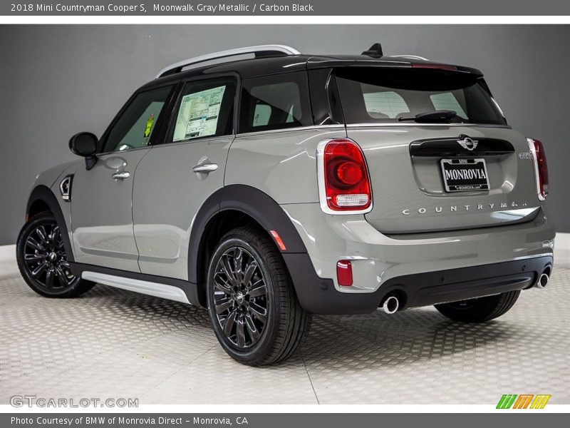 Moonwalk Gray Metallic / Carbon Black 2018 Mini Countryman Cooper S
